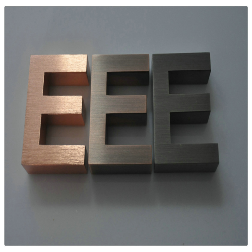 电镀字